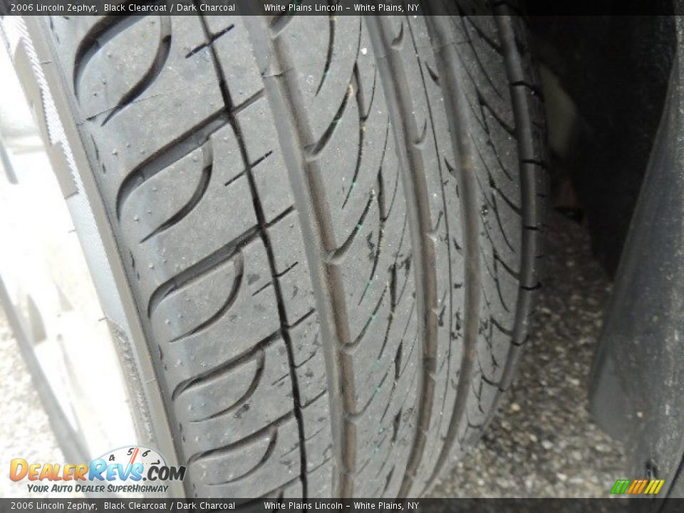 2006 Lincoln Zephyr Black Clearcoat / Dark Charcoal Photo #2