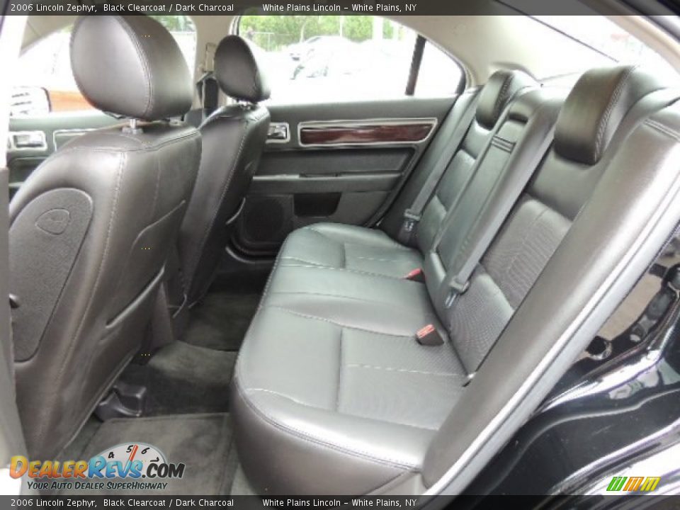 2006 Lincoln Zephyr Black Clearcoat / Dark Charcoal Photo #10