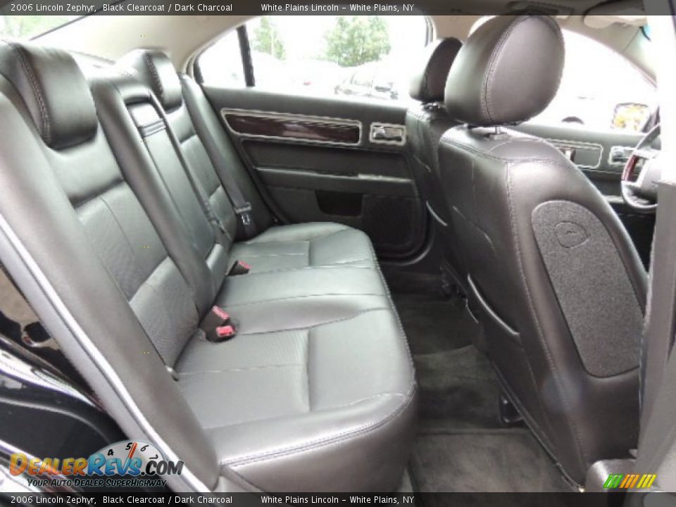 2006 Lincoln Zephyr Black Clearcoat / Dark Charcoal Photo #11