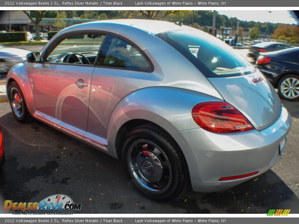 2012 Volkswagen Beetle 2.5L Reflex Silver Metallic / Titan Black Photo #3