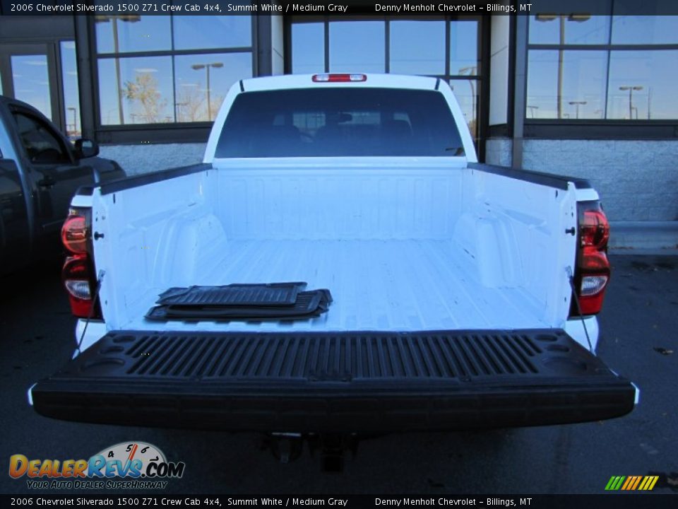 2006 Chevrolet Silverado 1500 Z71 Crew Cab 4x4 Summit White / Medium Gray Photo #10