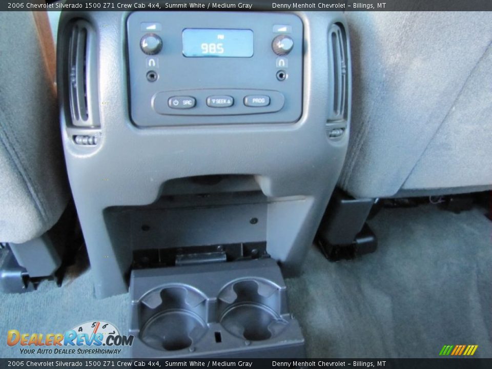 2006 Chevrolet Silverado 1500 Z71 Crew Cab 4x4 Summit White / Medium Gray Photo #13