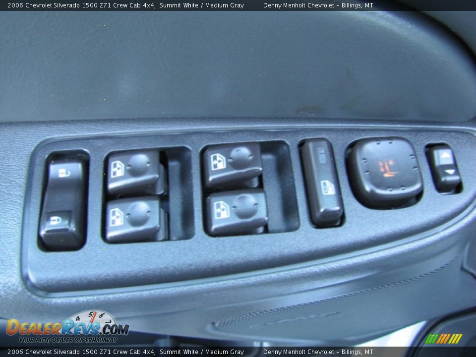 2006 Chevrolet Silverado 1500 Z71 Crew Cab 4x4 Summit White / Medium Gray Photo #16