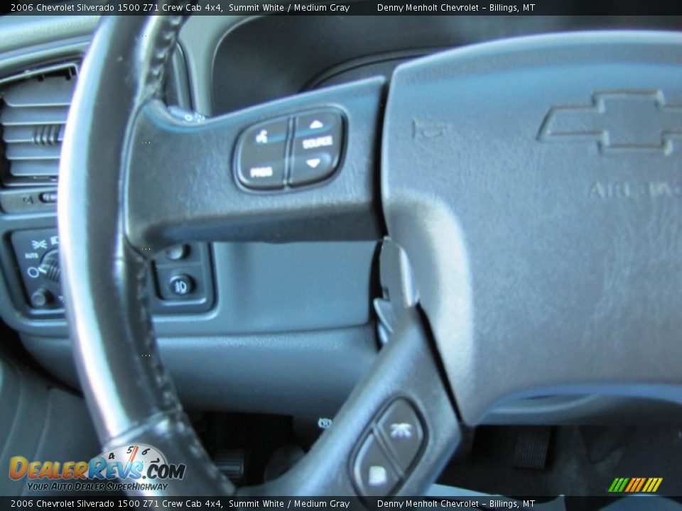 2006 Chevrolet Silverado 1500 Z71 Crew Cab 4x4 Summit White / Medium Gray Photo #19