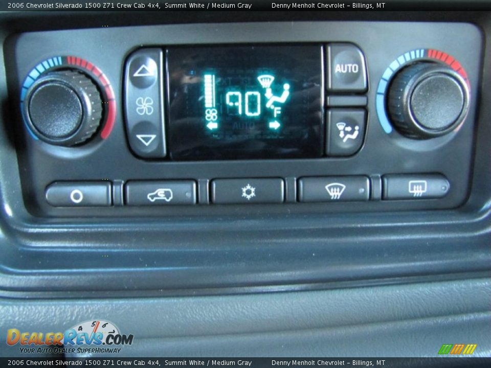 2006 Chevrolet Silverado 1500 Z71 Crew Cab 4x4 Summit White / Medium Gray Photo #23
