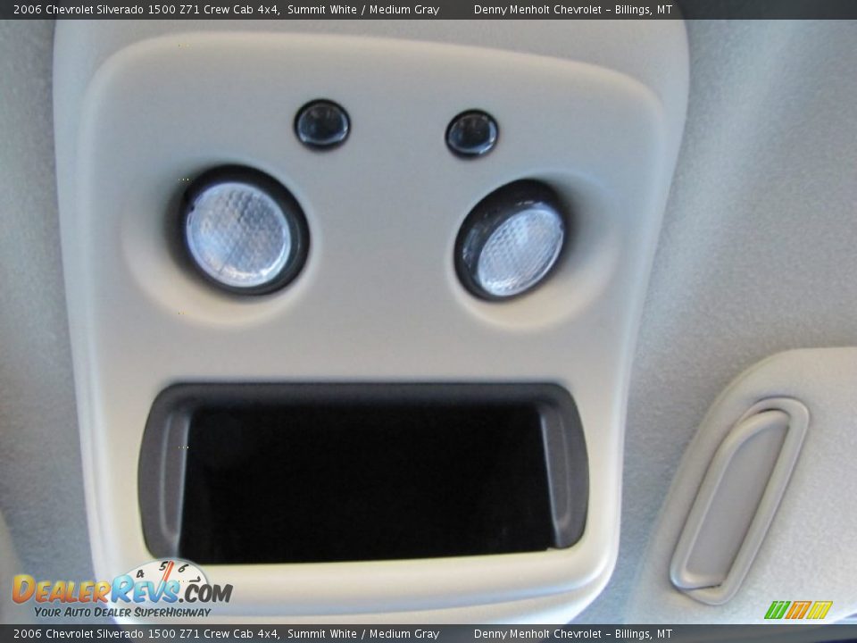 2006 Chevrolet Silverado 1500 Z71 Crew Cab 4x4 Summit White / Medium Gray Photo #26