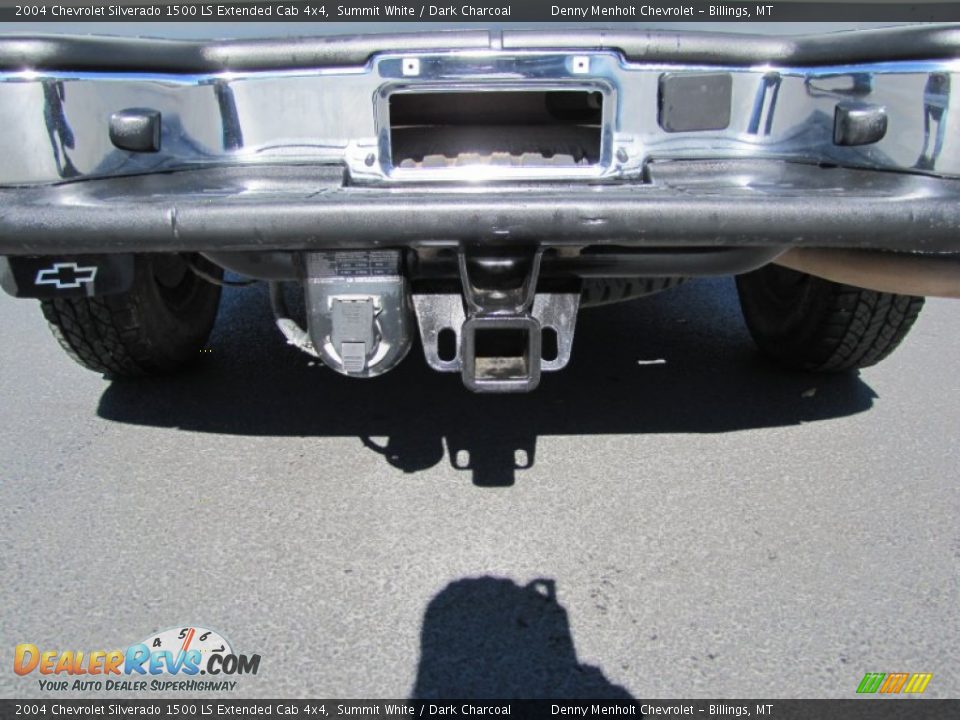 2004 Chevrolet Silverado 1500 LS Extended Cab 4x4 Summit White / Dark Charcoal Photo #5