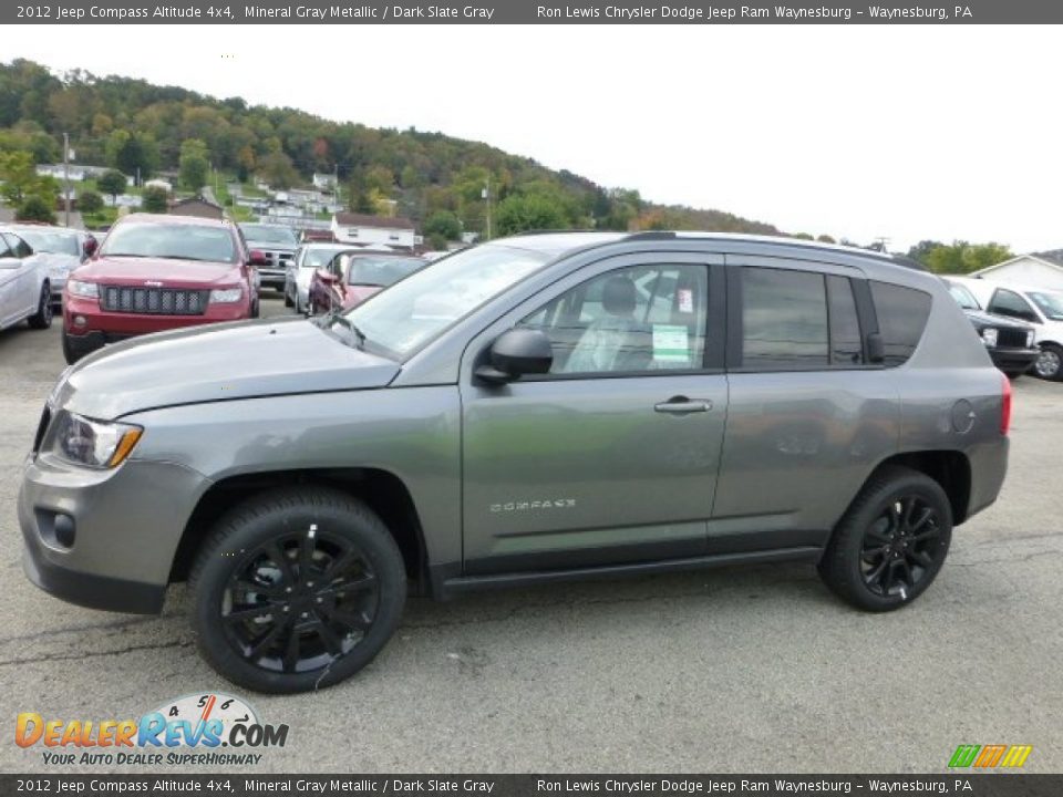 2012 Jeep Compass Altitude 4x4 Mineral Gray Metallic / Dark Slate Gray