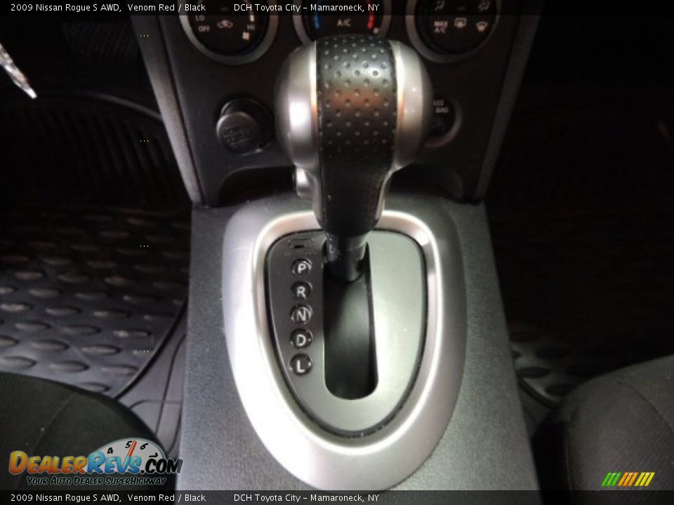 2009 Nissan Rogue S AWD Venom Red / Black Photo #21