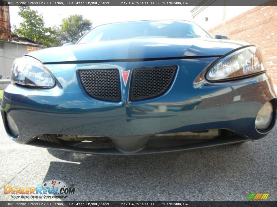 2006 Pontiac Grand Prix GT Sedan Blue Green Crystal / Sand Photo #18
