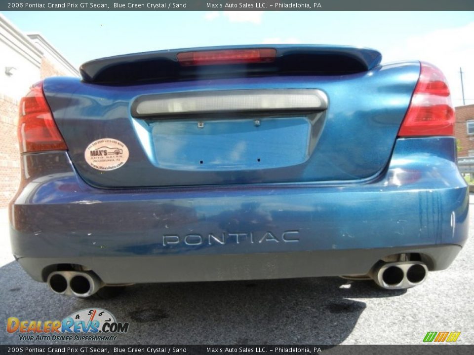 Exhaust of 2006 Pontiac Grand Prix GT Sedan Photo #30