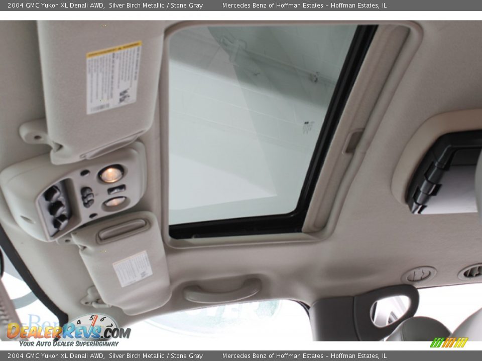 2004 GMC Yukon XL Denali AWD Silver Birch Metallic / Stone Gray Photo #24