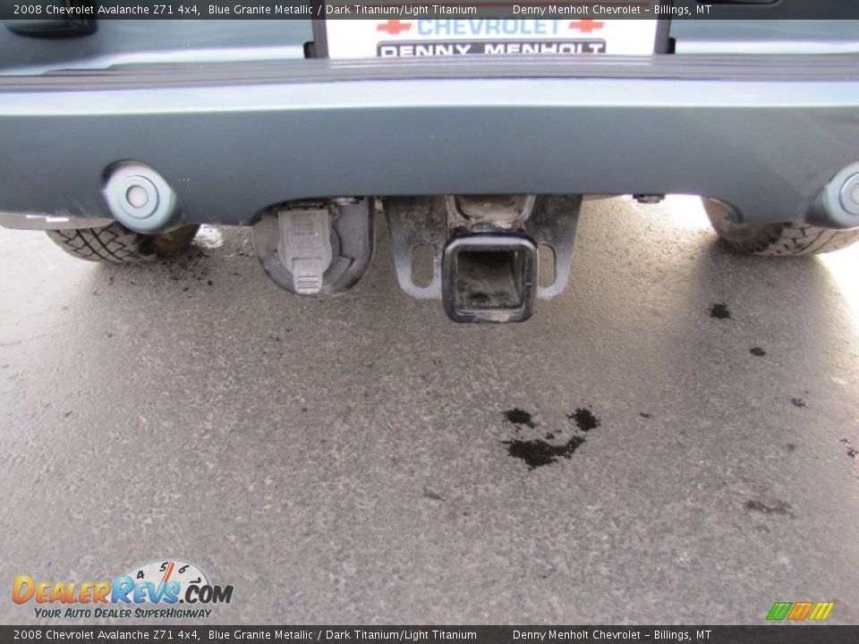 2008 Chevrolet Avalanche Z71 4x4 Blue Granite Metallic / Dark Titanium/Light Titanium Photo #5