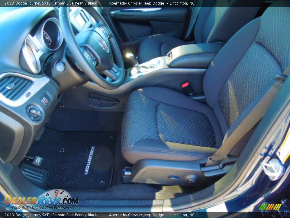 Front Seat of 2013 Dodge Journey SXT Photo #9