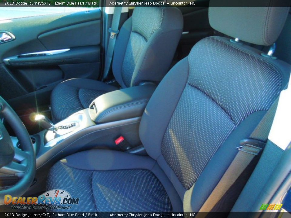 Front Seat of 2013 Dodge Journey SXT Photo #10