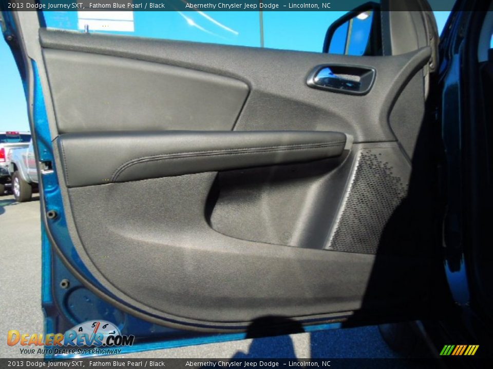 2013 Dodge Journey SXT Fathom Blue Pearl / Black Photo #11