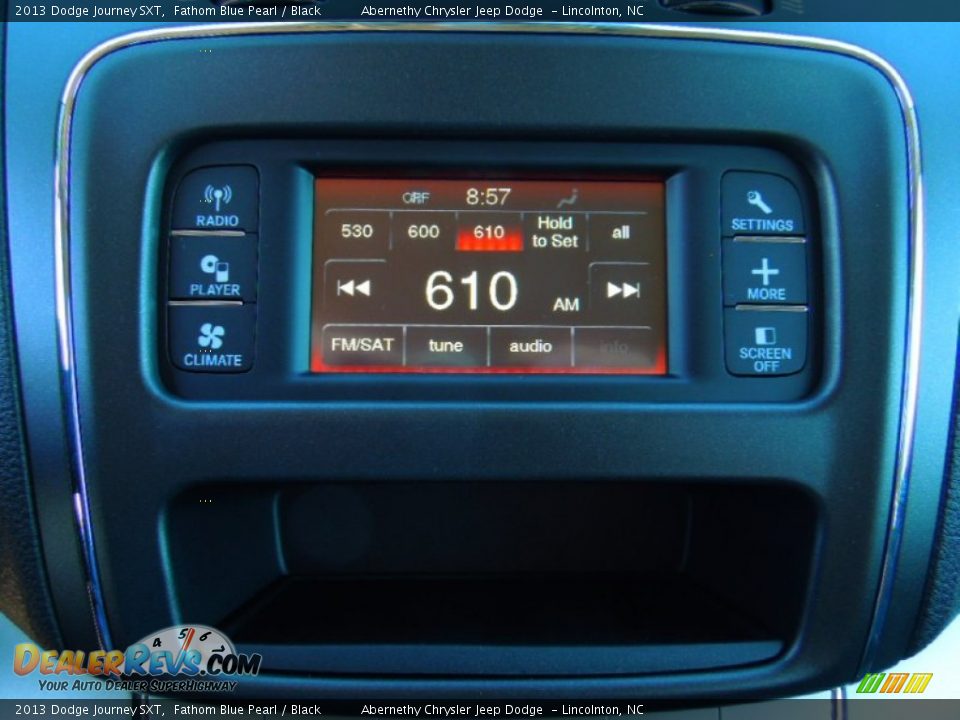 2013 Dodge Journey SXT Fathom Blue Pearl / Black Photo #15