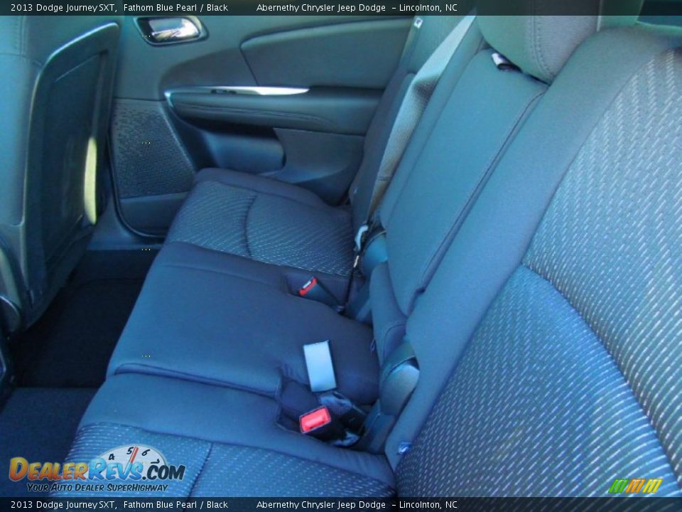 2013 Dodge Journey SXT Fathom Blue Pearl / Black Photo #18