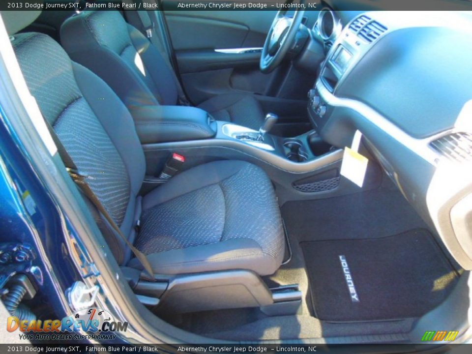 2013 Dodge Journey SXT Fathom Blue Pearl / Black Photo #24