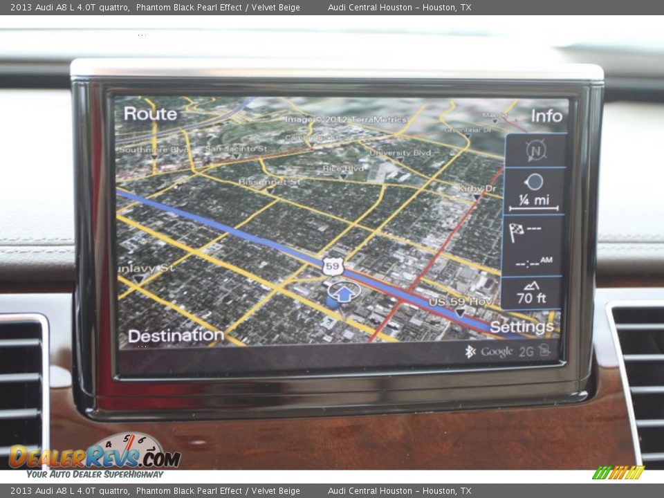 Navigation of 2013 Audi A8 L 4.0T quattro Photo #18