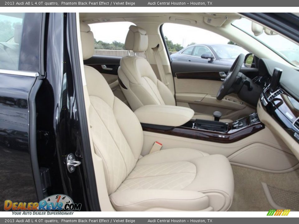 Front Seat of 2013 Audi A8 L 4.0T quattro Photo #29