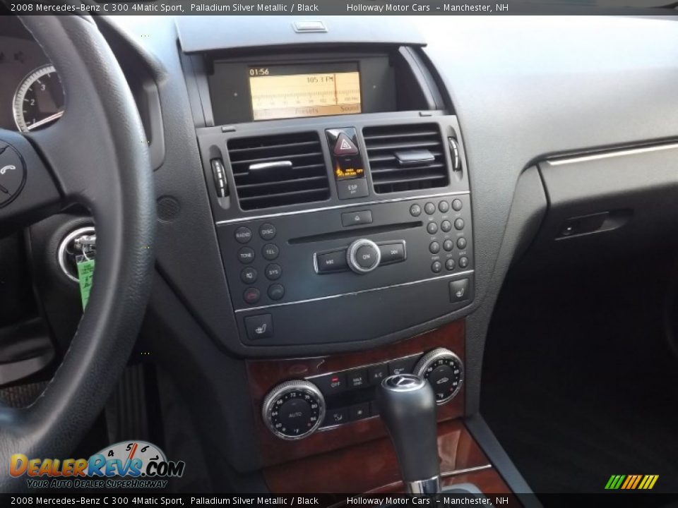 2008 Mercedes-Benz C 300 4Matic Sport Palladium Silver Metallic / Black Photo #10