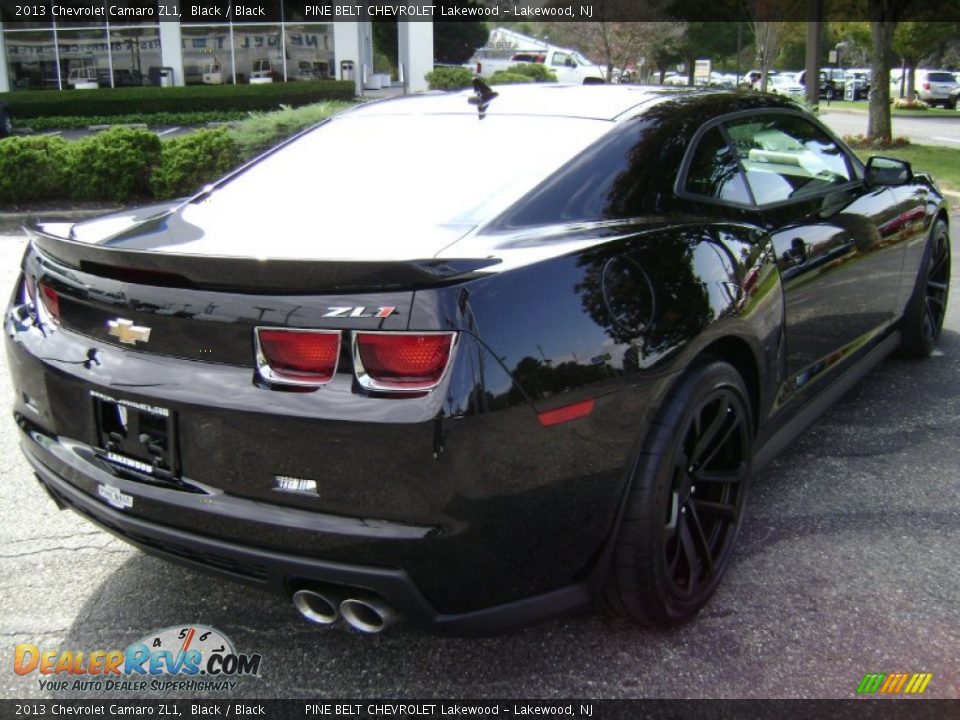 2013 Chevrolet Camaro ZL1 Black / Black Photo #2