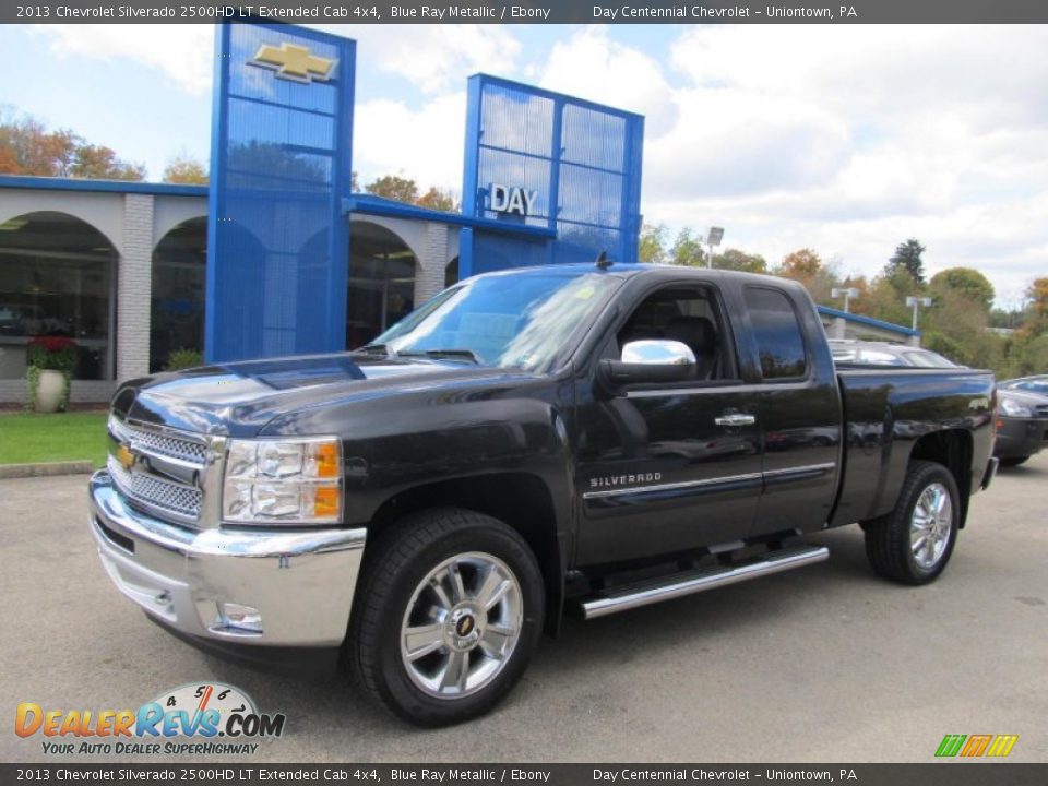 2013 Chevrolet Silverado 2500HD LT Extended Cab 4x4 Blue Ray Metallic / Ebony Photo #1