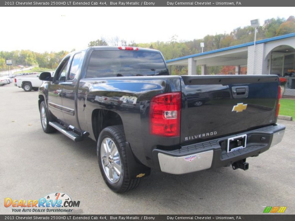 Blue Ray Metallic 2013 Chevrolet Silverado 2500HD LT Extended Cab 4x4 Photo #4