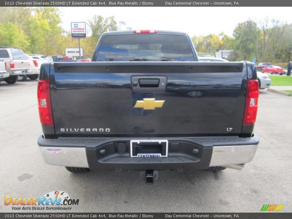 2013 Chevrolet Silverado 2500HD LT Extended Cab 4x4 Blue Ray Metallic / Ebony Photo #5