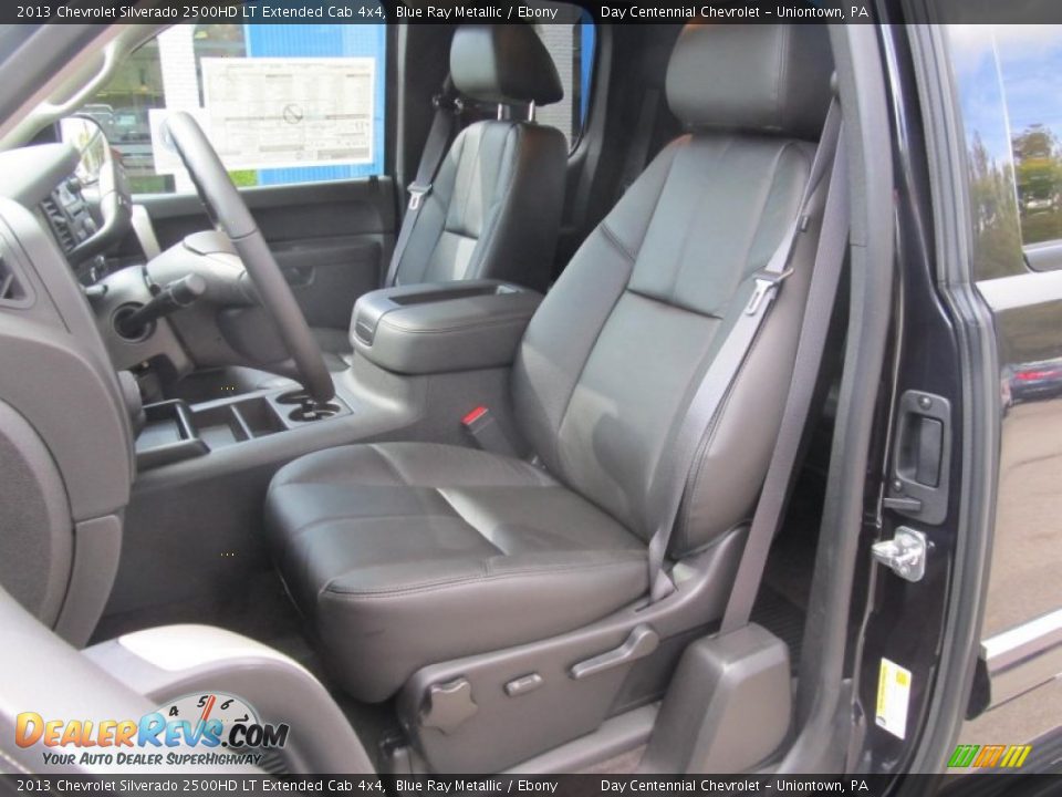 Front Seat of 2013 Chevrolet Silverado 2500HD LT Extended Cab 4x4 Photo #12