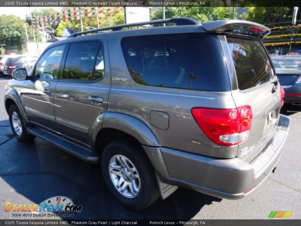 2005 Toyota Sequoia Limited 4WD Phantom Gray Pearl / Light Charcoal Photo #9