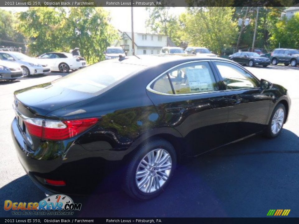 2013 Lexus ES 350 Obsidian Black / Parchment Photo #4