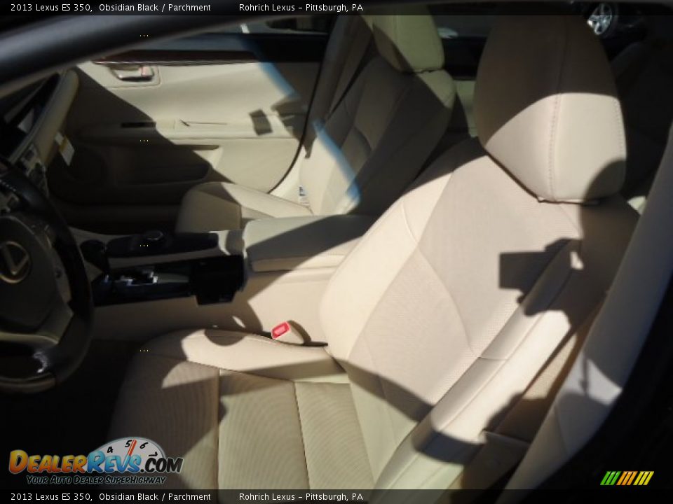 2013 Lexus ES 350 Obsidian Black / Parchment Photo #10