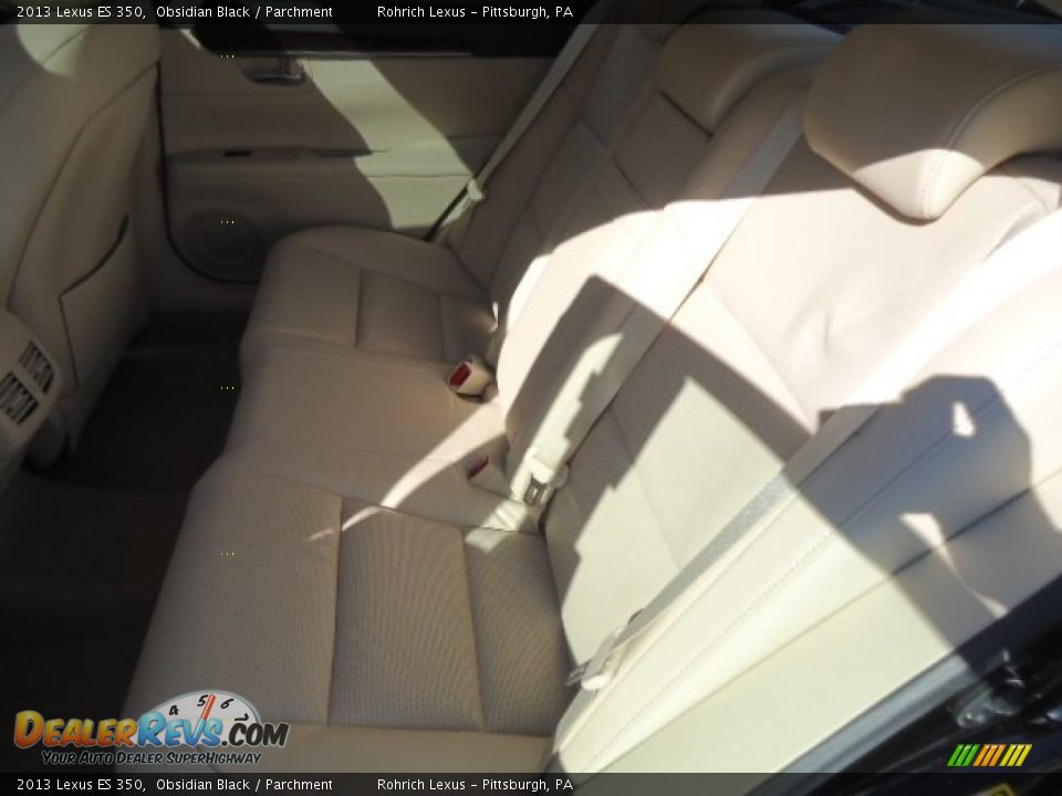 2013 Lexus ES 350 Obsidian Black / Parchment Photo #11