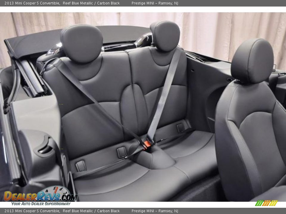 Rear Seat of 2013 Mini Cooper S Convertible Photo #9