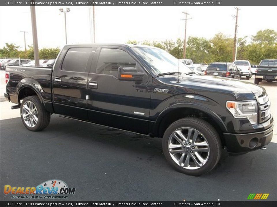 Tuxedo Black Metallic 2013 Ford F150 Limited SuperCrew 4x4 Photo #12