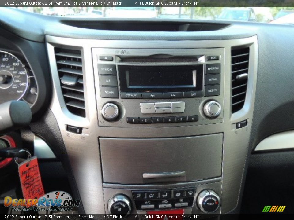 2012 Subaru Outback 2.5i Premium Ice Silver Metallic / Off Black Photo #12