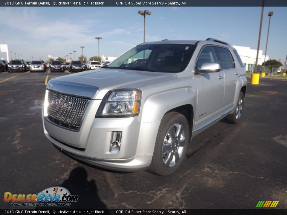 2013 GMC Terrain Denali Quicksilver Metallic / Jet Black Photo #1