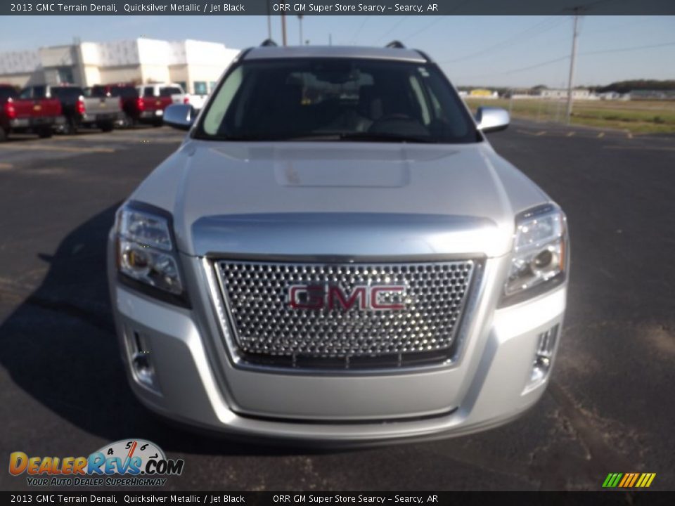 2013 GMC Terrain Denali Quicksilver Metallic / Jet Black Photo #2