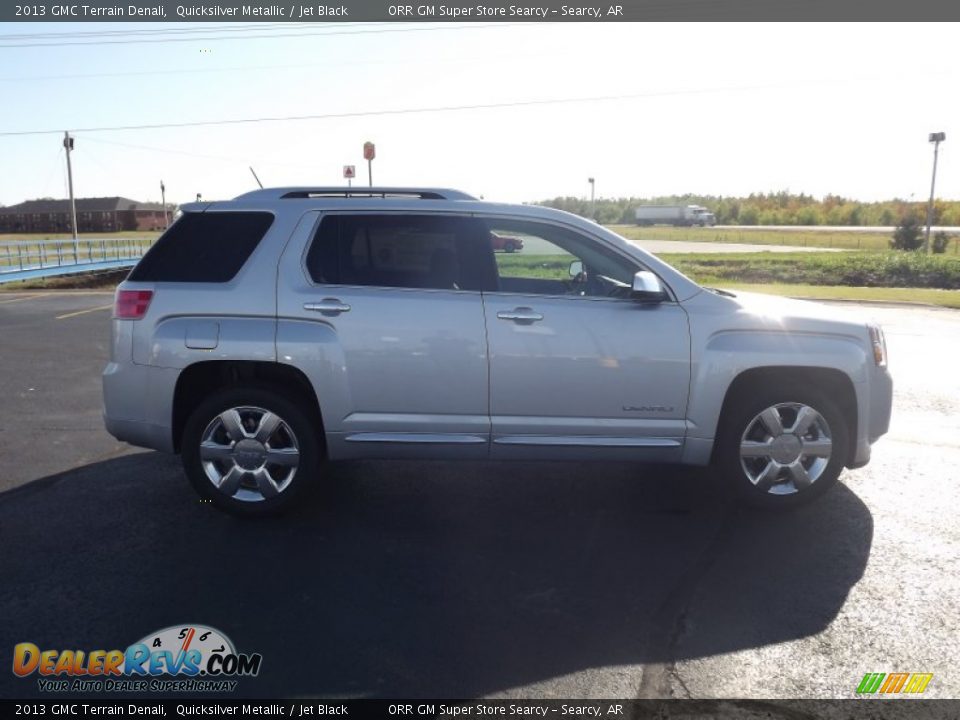2013 GMC Terrain Denali Quicksilver Metallic / Jet Black Photo #4