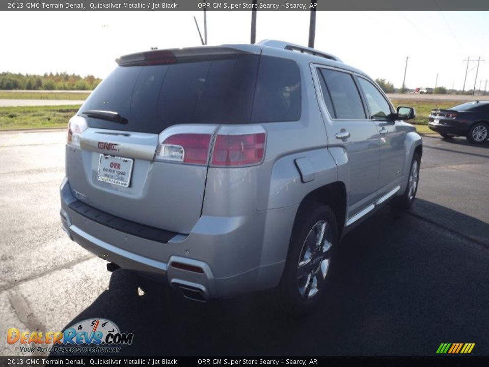 2013 GMC Terrain Denali Quicksilver Metallic / Jet Black Photo #5