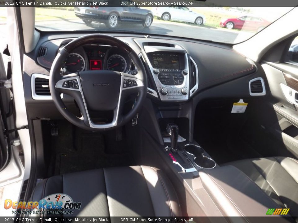 2013 GMC Terrain Denali Quicksilver Metallic / Jet Black Photo #8
