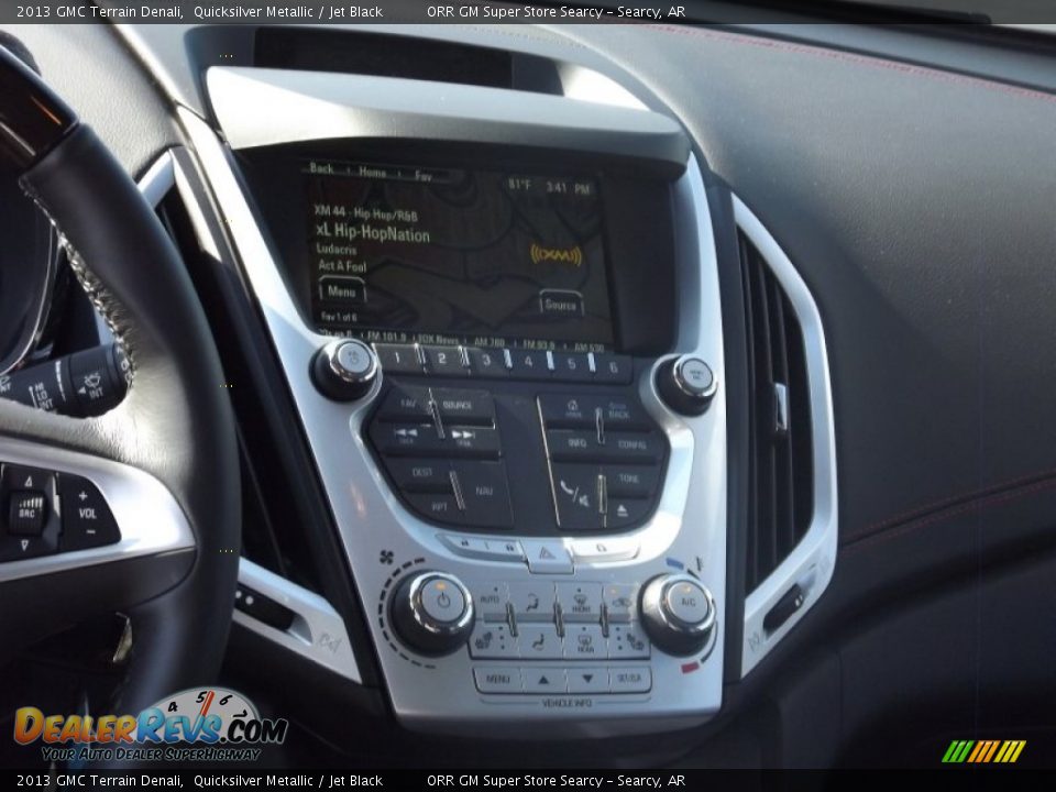 2013 GMC Terrain Denali Quicksilver Metallic / Jet Black Photo #9