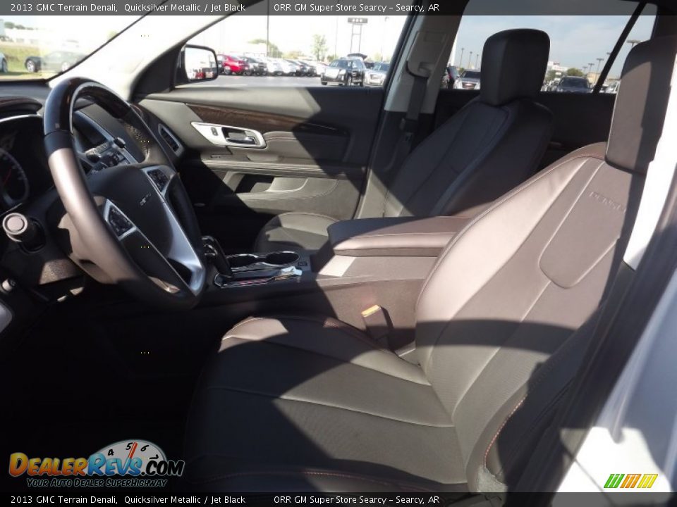 2013 GMC Terrain Denali Quicksilver Metallic / Jet Black Photo #11