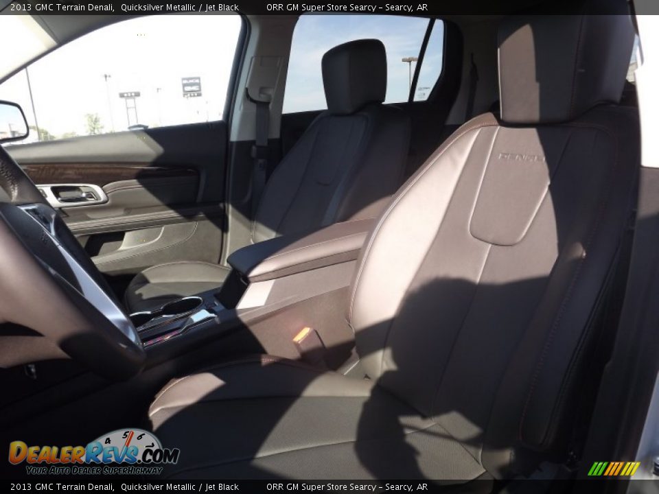 2013 GMC Terrain Denali Quicksilver Metallic / Jet Black Photo #12