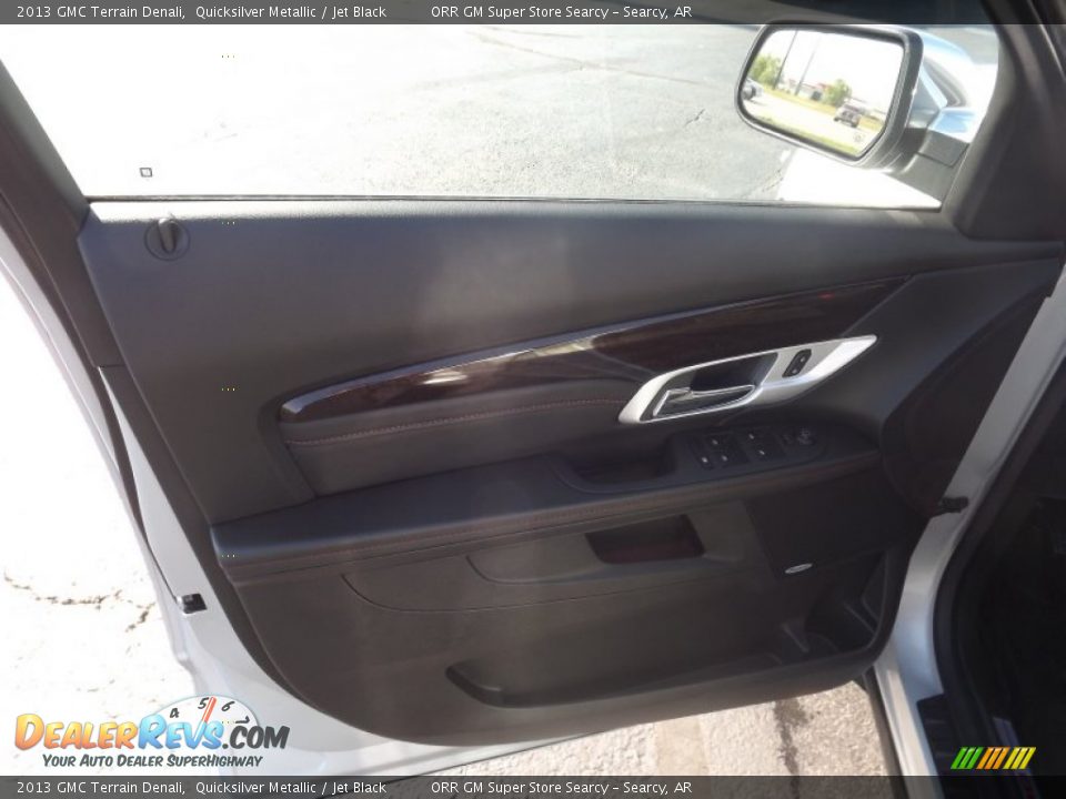 2013 GMC Terrain Denali Quicksilver Metallic / Jet Black Photo #13
