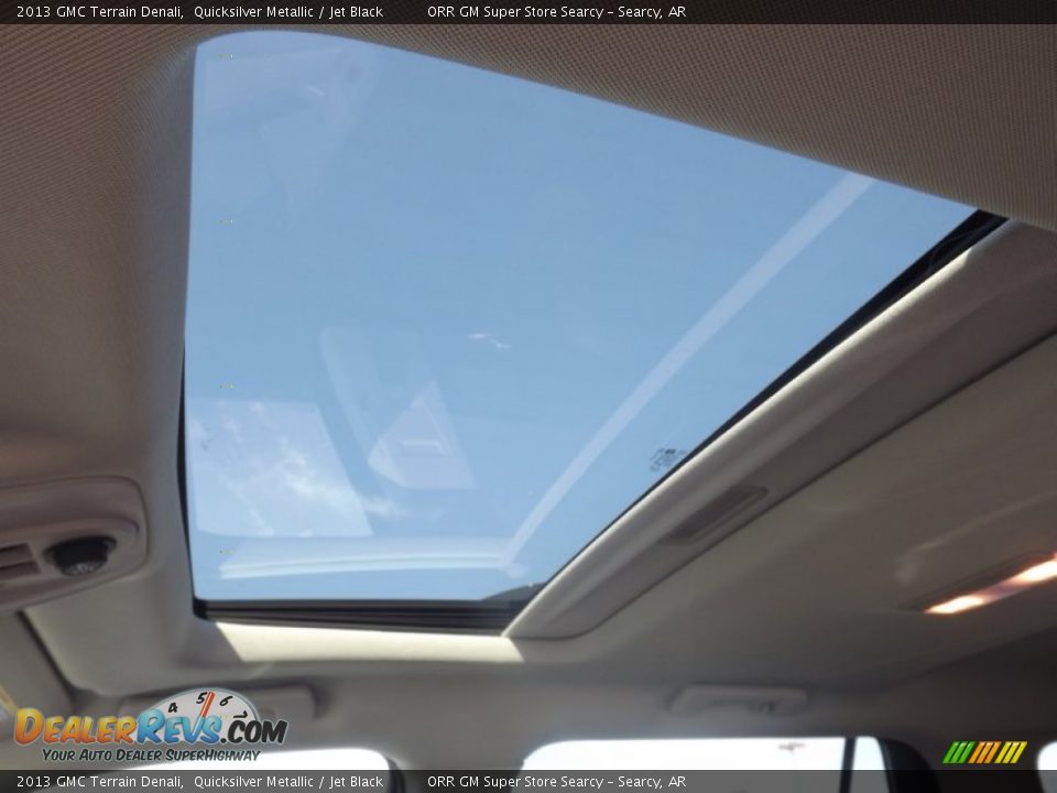 2013 GMC Terrain Denali Quicksilver Metallic / Jet Black Photo #14