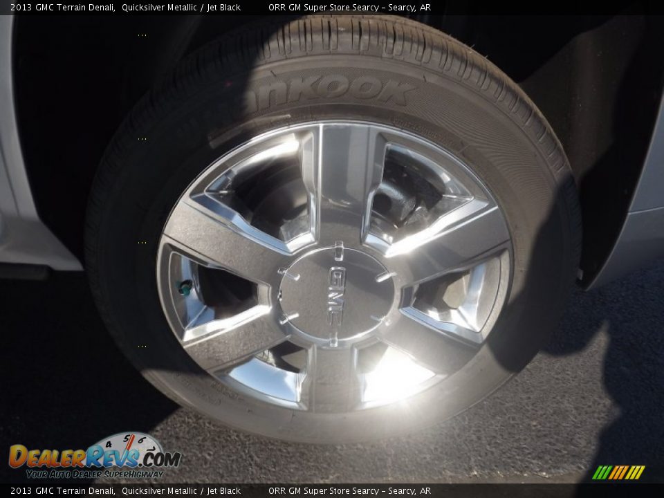 2013 GMC Terrain Denali Quicksilver Metallic / Jet Black Photo #18