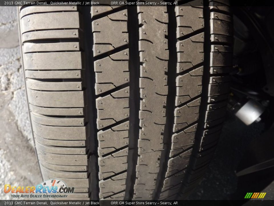 2013 GMC Terrain Denali Quicksilver Metallic / Jet Black Photo #19